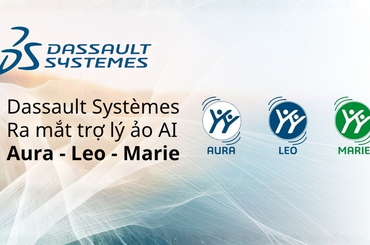 Dassault Systèmes ra mắt trợ lý ảo AI Aura Leo và Marie
