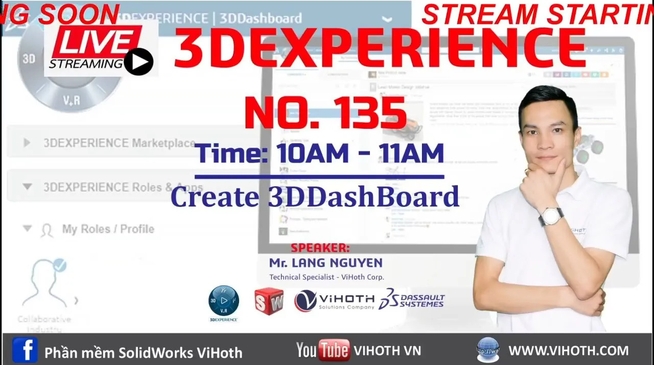 3DEXPERIENCE CREATE 3D DASHBOARD