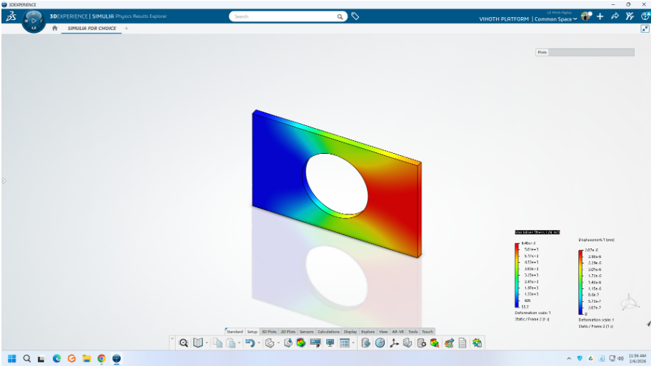 Mô phỏng Static với 3DEXPERIENCE SIMULATION